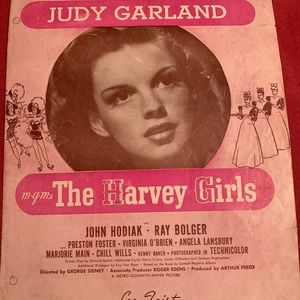 VTG RARE Judy Garland 1945 Sheet Music